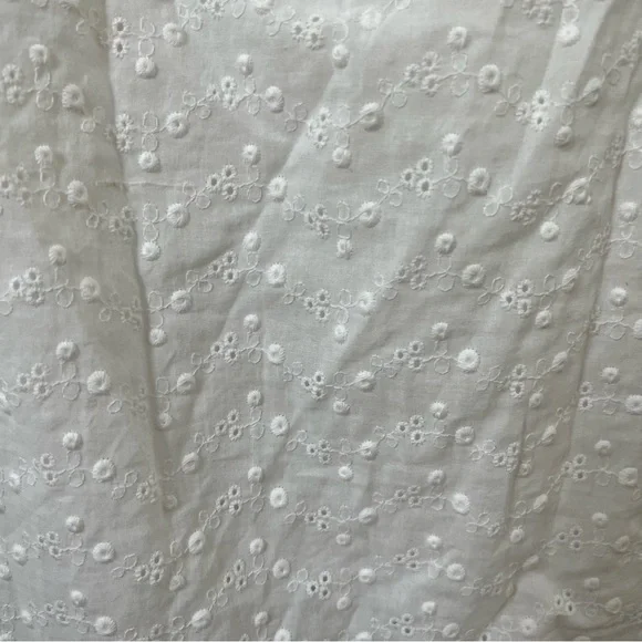 With Jean White Lace-Up Mini Dress - Picture 4 of 6